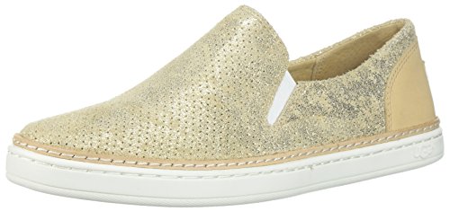UGG Women s Adley Perf Stardust Sneaker, gold, 9 M US