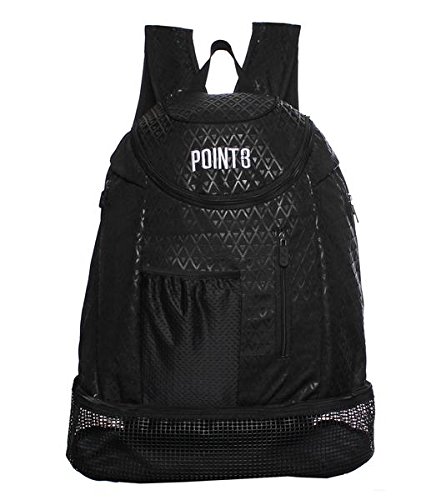 Point 3 Road Trip Basketball Back Pack (Black)