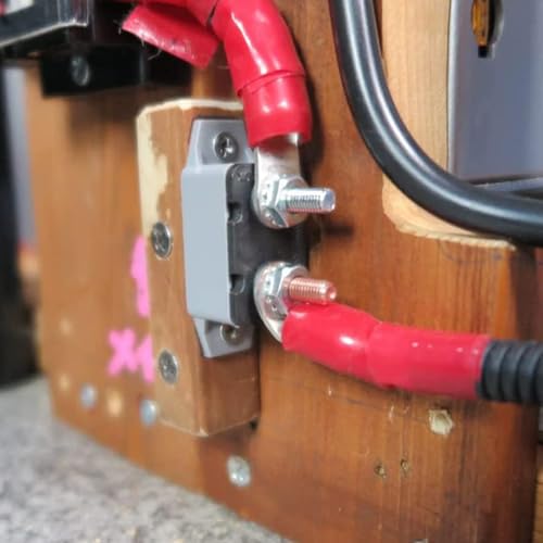 Image of GLOSO E518 Stud Type Circuit Breakers, Lengthwise Bracket, Auto Reset (T1) - 1 Pack (25A)