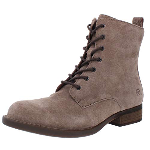 b.o.c. Womens Remy Closed Toe Ankle Combat Boots, Taupe, Size 6.5