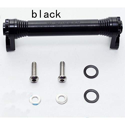 Aceoffix Folding Bike Racks Easy Wheels Extension bar for Brompton Bicycle Wheels Shrink