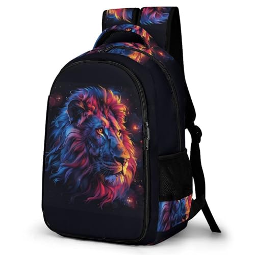TPISLI Sac À Dos Lion Enfant Sac A Dos Maternelle Sacs D'école Animal Sacs Scolaires CArtables Filles Garçons Sac D'école Sacs Scolaires Pour Outdoor Voyage École Avec