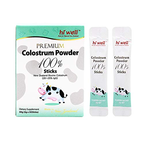 Hi Well Premium Colostrum Powder 100% 60g(2g x 30Sticks)