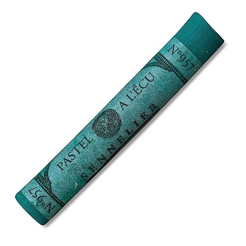 SENNELIER Extra-Soft French Pastel for Professional Artists, Imperial Green 957