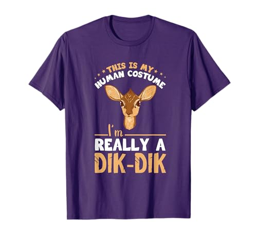 South African Animals Dik-Dik Human Costume Dik Dik Lovers T-Shirt