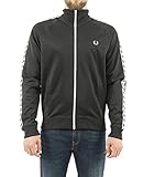 fred perry trainingsjacke grün  Fred Perry Tonal Taped Track Jacket