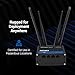 Teltonika RUT951 Industrial WiFi Cellular Router - 4G LTE (CAT 4), 3G - Wireless Access Point with Hotspot Functionality - Automatic WAN Failover, Dual SIM Internet Router (TELRUT951A00800)