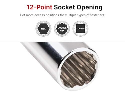 Image of TEKTON 3 /8 Inch Drive x 11 /16 Inch 12-Point Socket | SHD14217