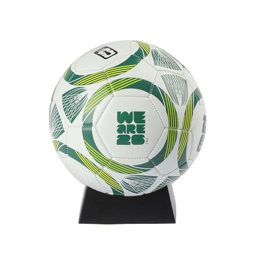 Image of Hamleys FIFA World Cup 2026 Official Licensed Merchandise | Size 5 Football | White Green