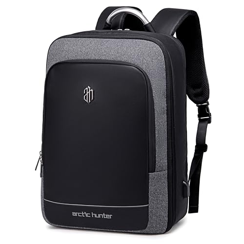 Arctic Hunter Expandable Travel Backpack Convertible Hand Carry bag with USB charging port with TSA friendly Opening laptop Bag for Unisex, B00227L