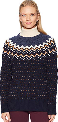 Image of Fjallraven Ovik Knit Sweater Dark Navy MD