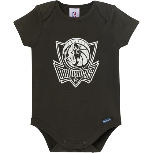 Image of Gerber Baby NBA Boys & Girls 2-Pack Short Sleeve Onesie Bodysuits