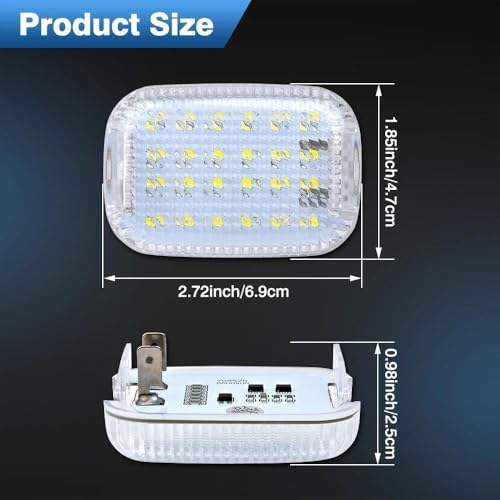 Luces interiores de 6000K que eliminan las zonas oscuras en Ford Transit y E-Transit 5