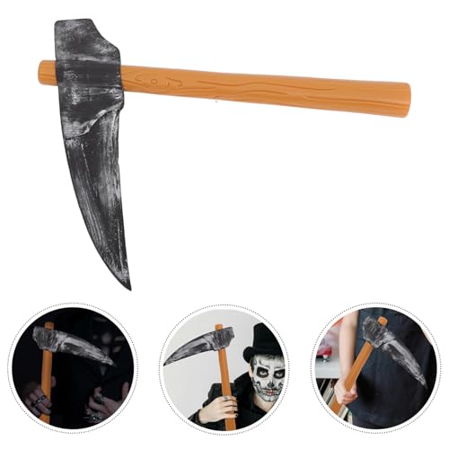 MAGICLULU Pickaxe Prop Halloween Realistic Prop Fake Foam Props Halloween Fake Weapo Toy Halloween Party Butcher Costume Accessories - Image 7