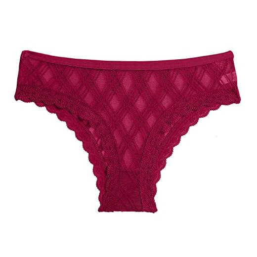 Roupa íntima pós-parto feminina patchwork, cor de patchwork, calcinhas, biquíni, cor lisa, feminina, absorvente, Vinho, M