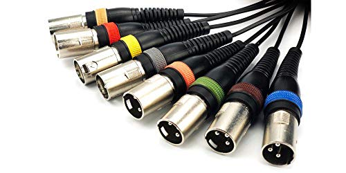 Câble XLR 10m multicore 8 canaux parfait pour organiser votre studio