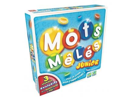Mots Meles Junior 3 Niveaux Evolutifs Maternelle / Ce1 Lettres Lecture Observation Set Jeu Societe Enfant Et Carte - vue 2