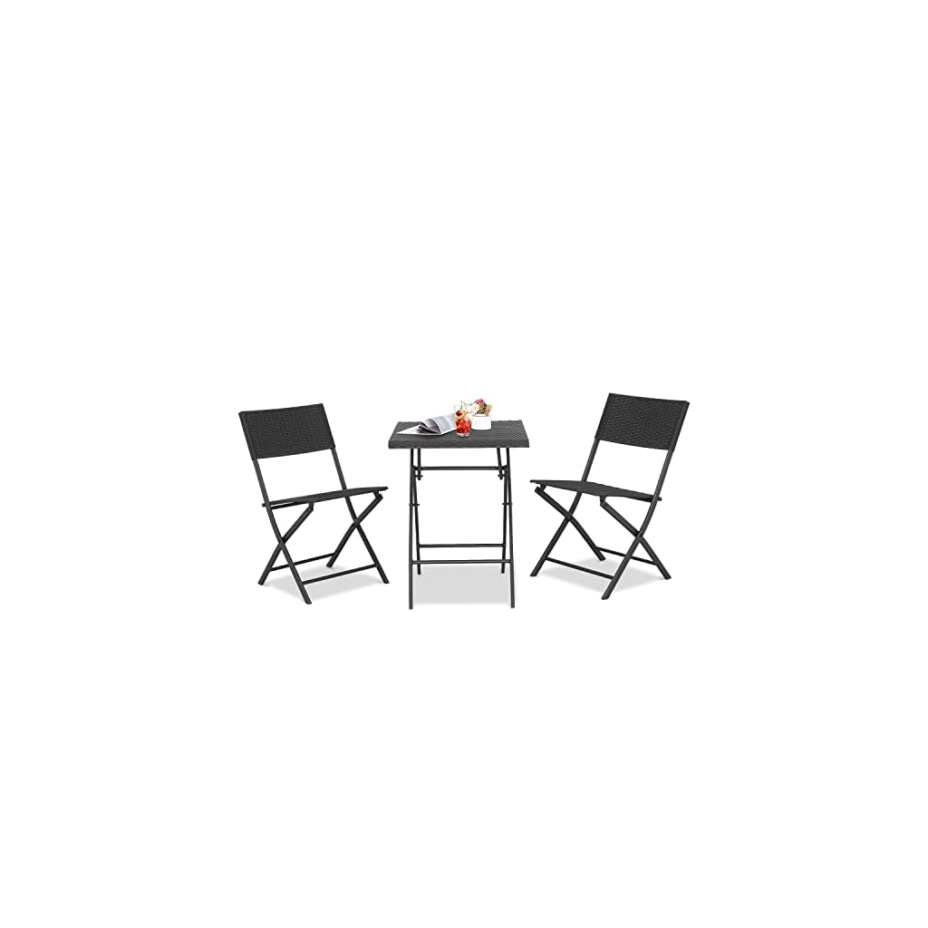 The Best fascinating 3 Piece Folding Bistro Sets for 2024