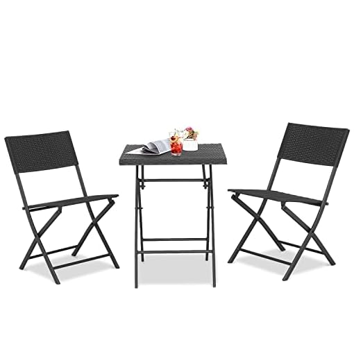 The Best fascinating 3 Piece Folding Bistro Sets for 2024