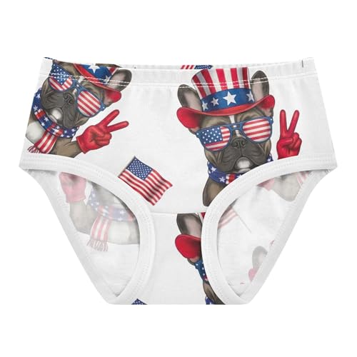 Cartoon Dogs French Bulldogs Girls Underwear Toddlers 2t Cotton Girl Panties Cute Fun Briefs Undies Kids