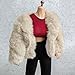 1:6 Scale Fur Coat Cardigan for 12
