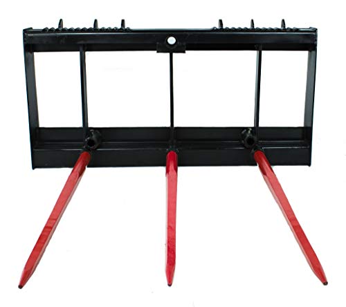 Titan Hay Bale Spear Attachment for Bobcat Skid Steers, Farm Equipment, 49”