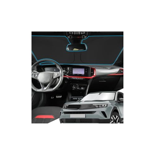 YEE PIN Avengers Pare-Soleil de Voiture Compatible avec Jeep Avengers électrique 2023 2024, Pliable, Protection Contre Les UV et la poussière