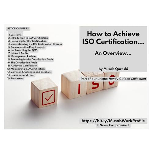 How to Achieve ISO Certification Audiolibro Por Musab Qureshi arte de portada