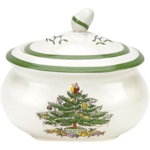 Spode Christmas Tree Sugar Box L/S Cover
