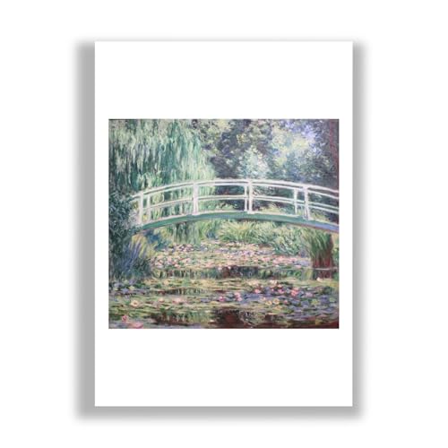 Nénuphars blancs Monet Spiffing Prints impression d'art extra large