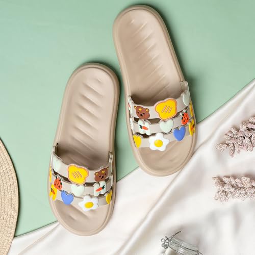 Image of TRASE Trendy And Comfortable Soft Flip Flops Stylish Slippers For Woman | Lightweight Flats | Flexible And Durable | Waterproof Daily Use Women Slippers