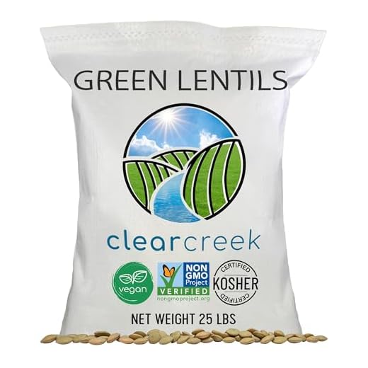Montana Green Lentils 25 lbs Pack