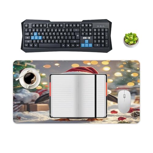Christmas Funny Penguin Pad Mouse Grande 30x60cm miniatura 4