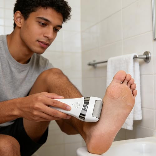 Lime électrique pour pédicure avec 3 têtes interchangeables pour talons secs