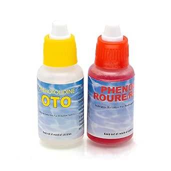 Swimming Pool Spa Water Chemical Test Kit for Chlorine and pH