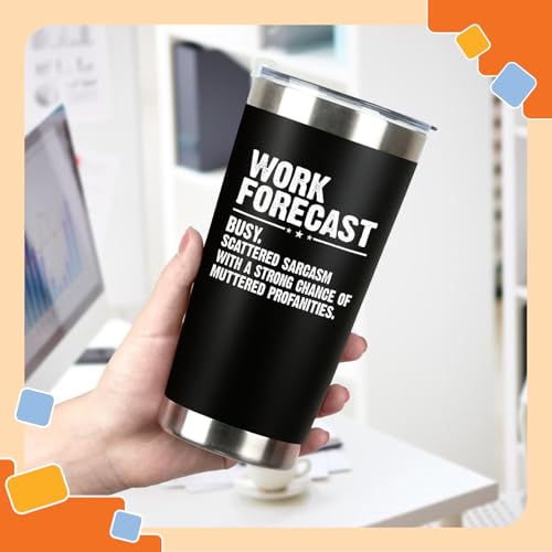 Image of NewEleven Coworker Gifts For Women, Men - Funny Best Friend Present For Work Bestie, Boss, Friends - Gift For Boss, Employer, Bestfriend Gag Gift From Colleague, Friends - 20 Oz Tumbler