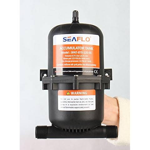 Seaflo 0.75/1.0 Liter Pressurized Accumulator Tank Cover