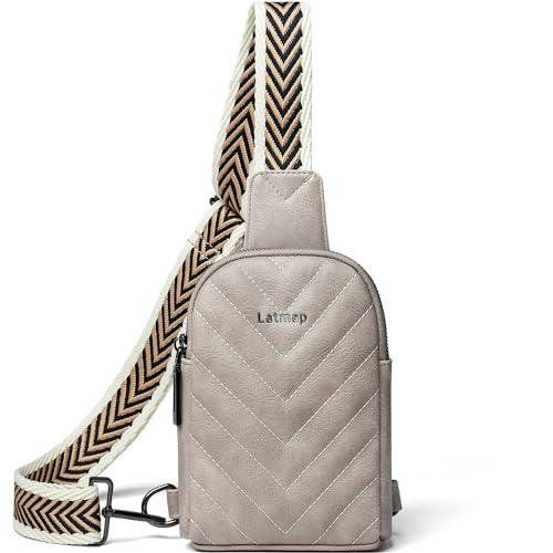 Fanny pack sac de téléphone beige en cuir PU avec bandoulière réglable amovible
