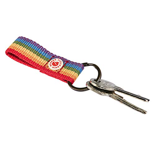 Fjallraven, Kanken Key Ring For Everyday Carry, Rainbow Pattern #TOP2