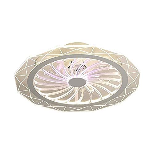 Ventilateur de plafond invisible résolvant le manque d'espace avec éclairage LED