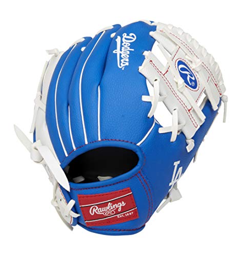 Rawlings Mlb Team Logo Youth Glove Series, Los Angeles Dodgers,Royal Blue #TOP2
