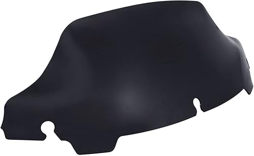 Miniatura 11 de TCT-MOTORPARTS Parabrisas negro de 10.5 pulgadas apto para Harley Touring Electra Glide Ultra Classic Limited Tri Glide Ultra 2014-2023