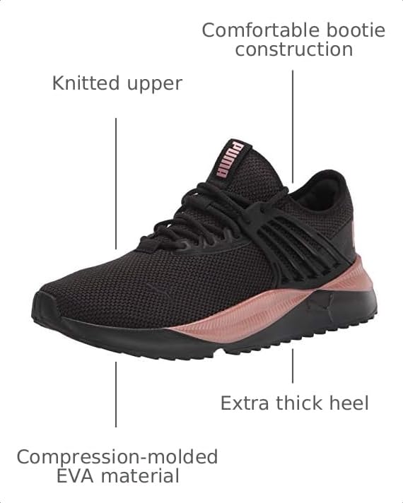 Image of PUMA Mens Pacer Future Lace Up Sneakers Shoes Casual