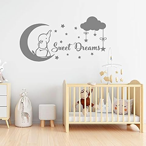 YOKIKI Sweet Dream Home Decor Modern Acrylic Decoration Kids Room Nature Decor Family Wall Sticker Wall Decor Cover