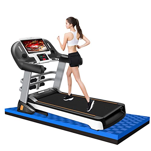 V3VOGUE Treadmill Mat, Heavy Duty Exercise Equipment Mat for Under Treadmill, Anto Fatigue Floor Mat, Indestructible Non-Slip Floor Thick Workout Gym Mat, Noise Reduction, Anto Vibration