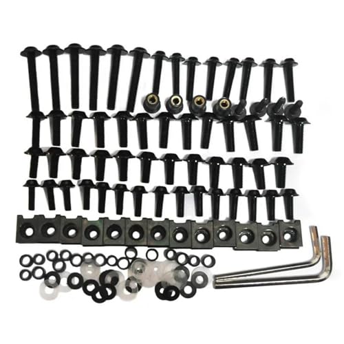 Tornillos carenado motocicleta negros para K1600GT K1300S R1200ST