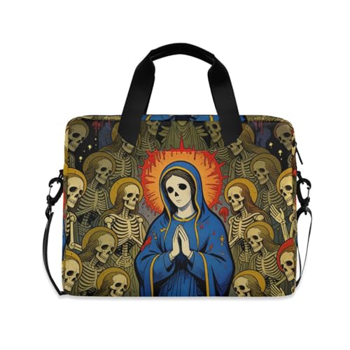 Bolso portátil para laptop 15.6 pulgadas con asa y correa miniatura 1