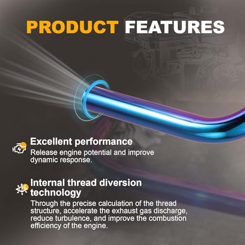 Image of 420cc Exhaust Header Pipe For Predator 420cc 301cc,For 8hp GX270,GX390 Mini Bike & Go Kart Parts