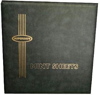 Supersafe Deluxe Mint Sheet Album MA1 Black