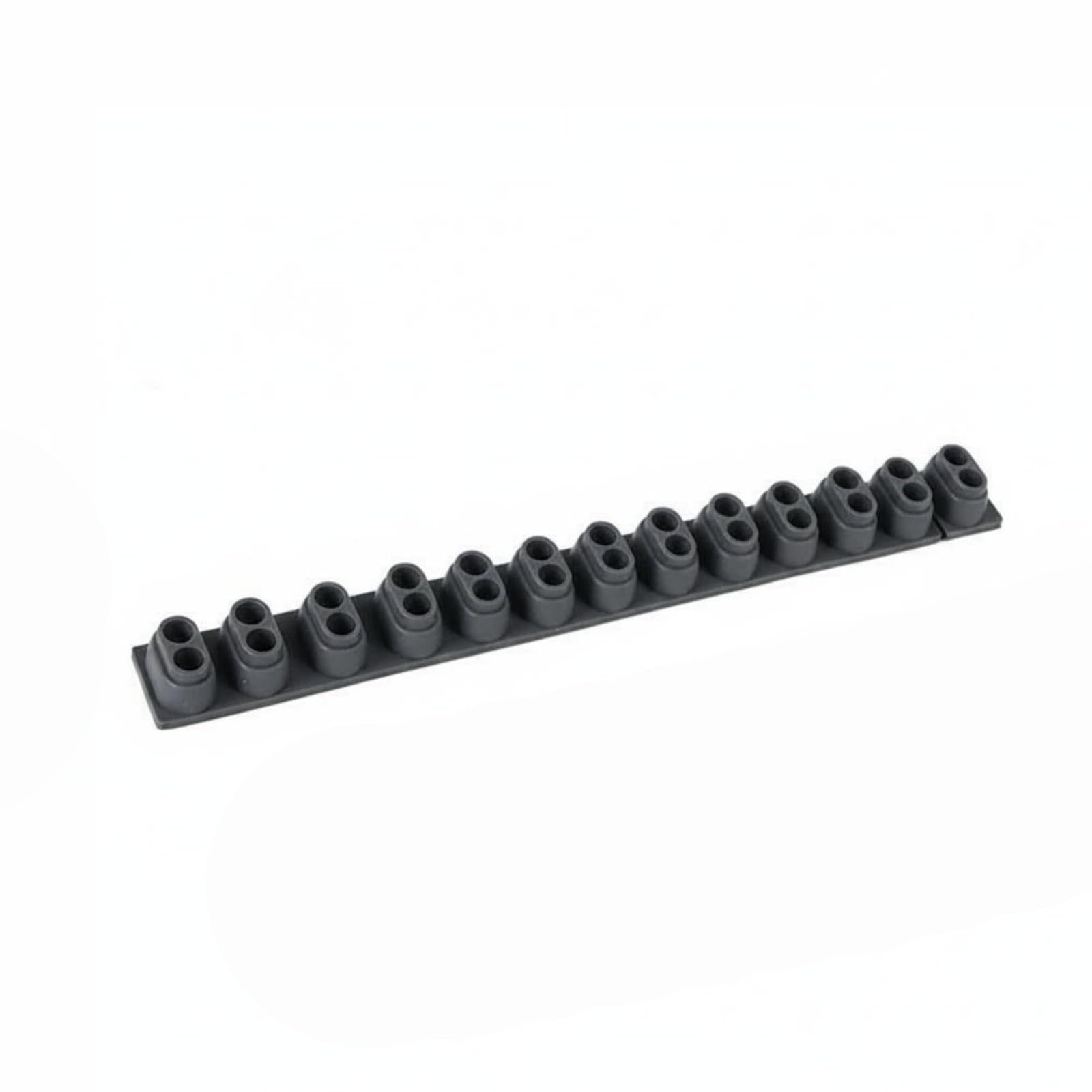 Electronic Keyboard Rubber Connector Easy to Install Keyboard Connector Rubber High Piano Key Strip for Repair Technicians, Instrumentalists Psr-s500-650 12p|Musical Instruments & Gear| P-image-25